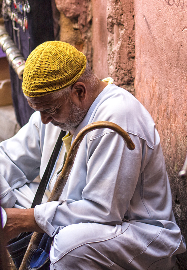hombre de la medina