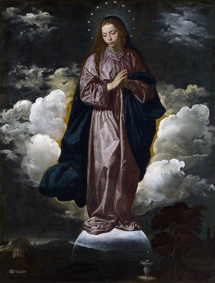 Diego Velázquez. Inmaculada Concepción. Hacia 1618. National Gallery. Londres.