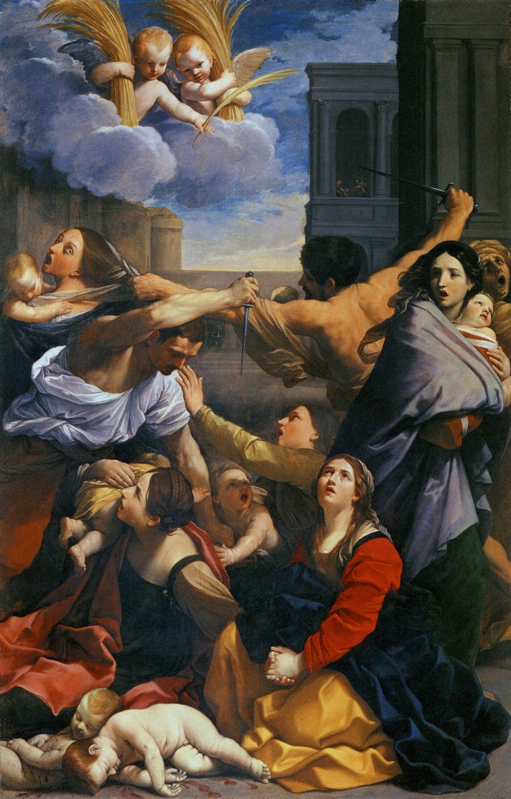 Guido Reni. Masacre de los inocentes. 1611. Pinacoteca Nacional de Bolonia.