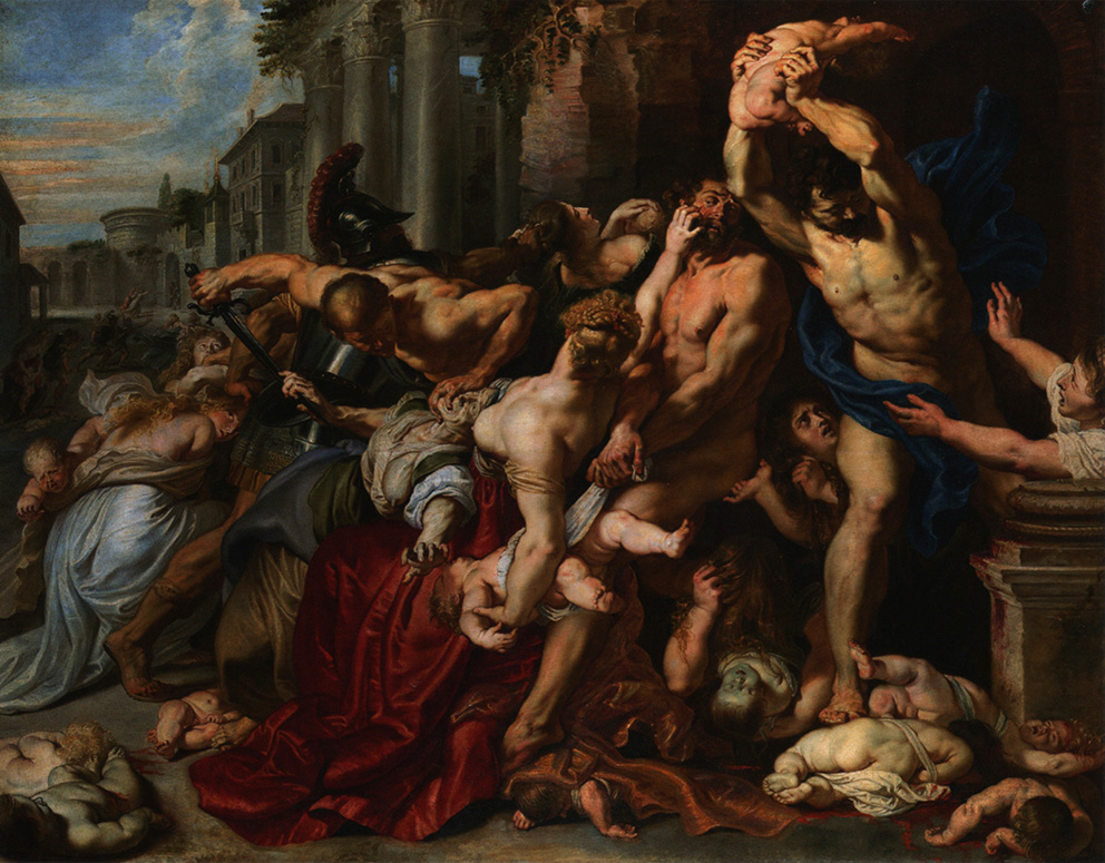 Peter Paul Rubens. La masacre de los inocentes. 1611-1612. Galería de Arte de Ontario.