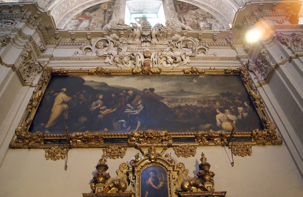 Bartolomé Esteban Murillo.La multiplicación de los panes y los peces.1.670. Hospital de la Caridad.