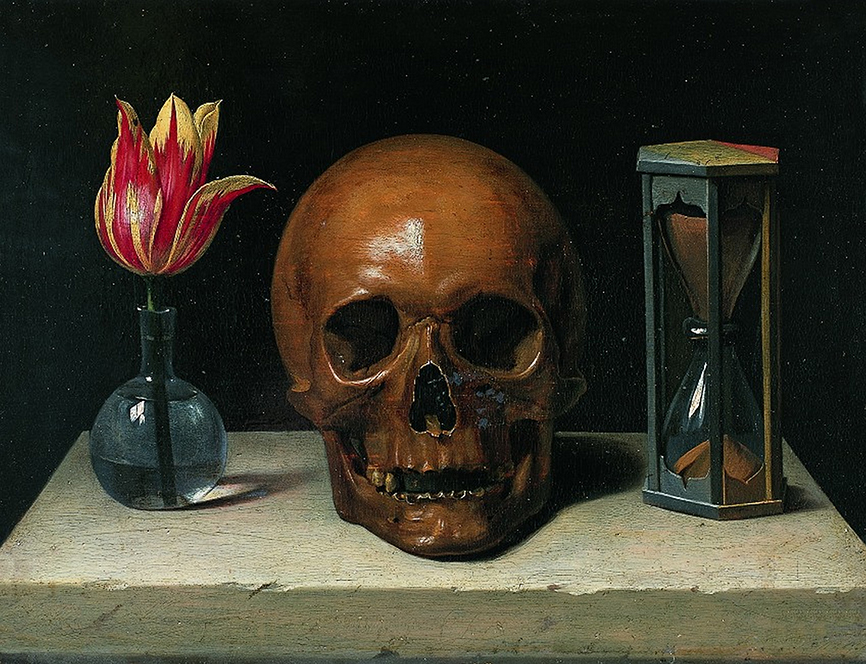 Felipe de Campaña Hacia 1671. Vanitas. Museo Tessé. Le Mans.