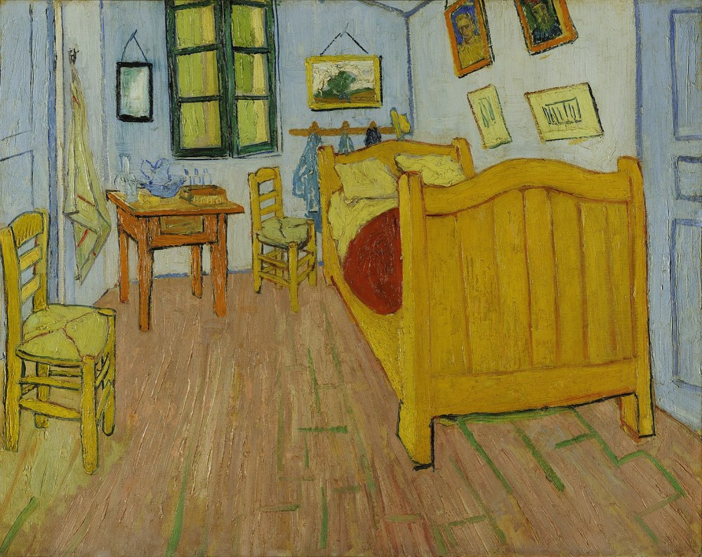 Vincent van Gogh. El dormitorio. 1888. Museo Van Gogh.