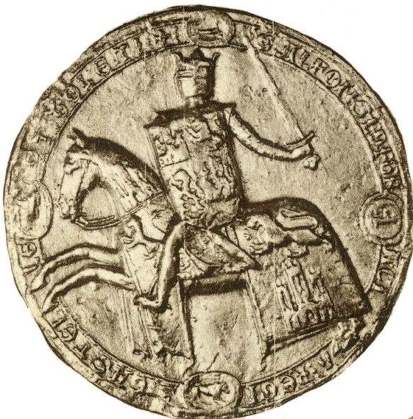 Sello de Alfonso X el Sabio.