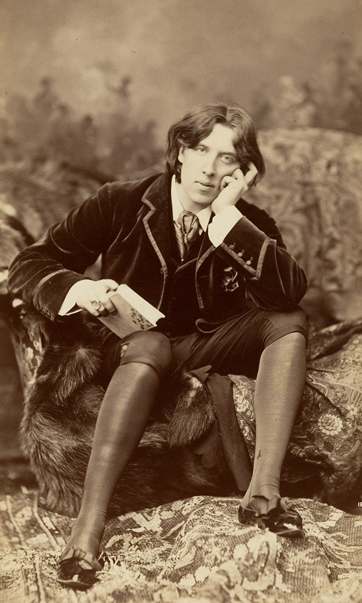 Napoleon Sarony. Oscar Wilde. 1882. Metropolitan Museum of Art. Nueva York.