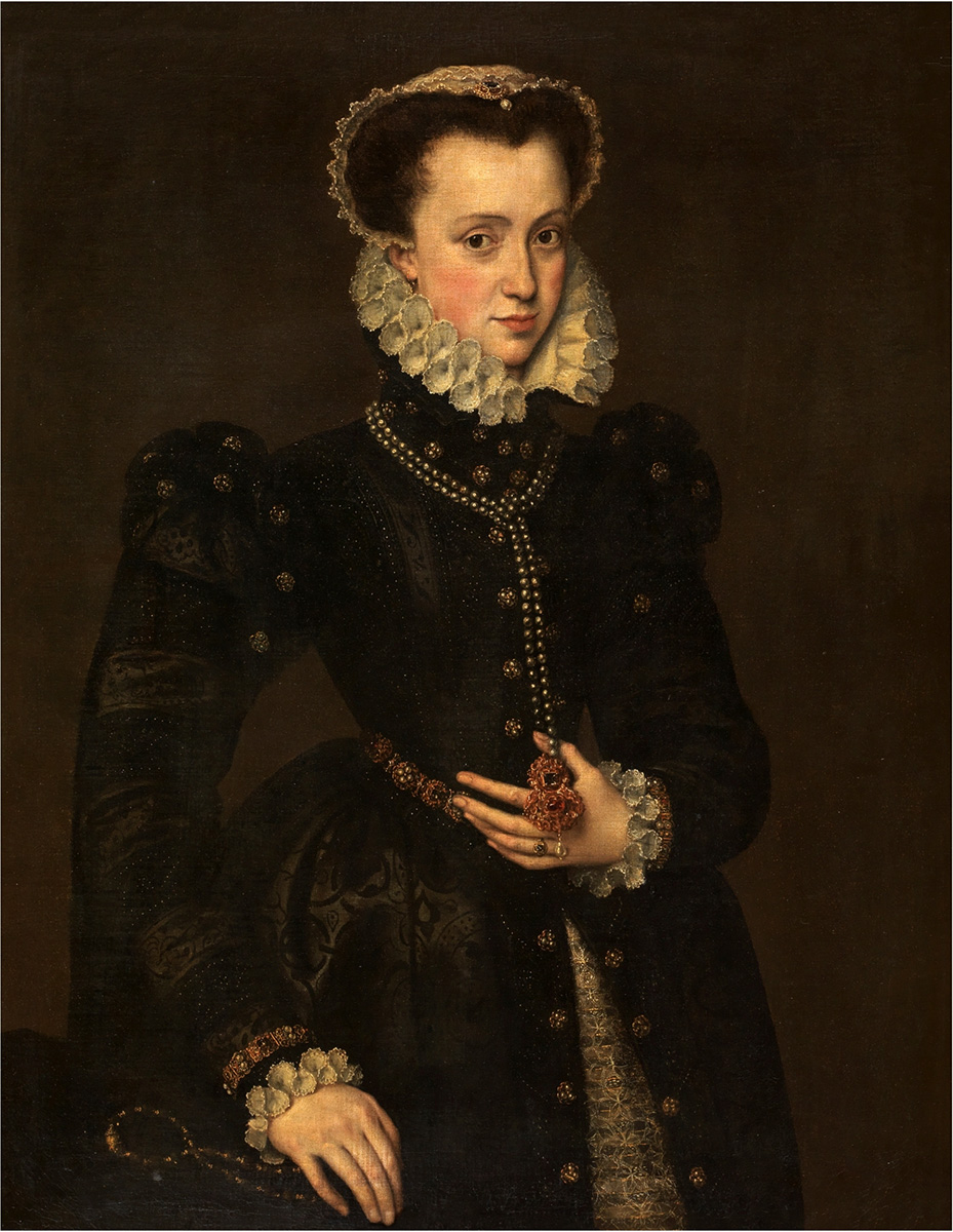 Antonio Moro. Retrato de dama. Hacia 1538. Museo Nacional del Prado.