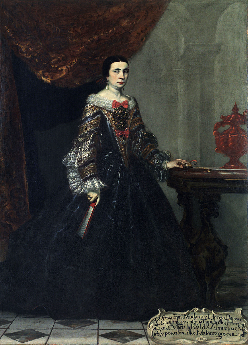 Claudio Coello. Doña Teresa Francisca Mudarra y Herrera. Hacia 1690. Museo de Bellas Artes de Bilbao