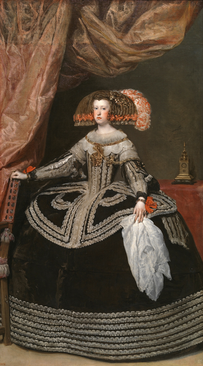 Diego Velázquez. Mariana de Austria. Hacia 1652. Museo Nacional del Prado.