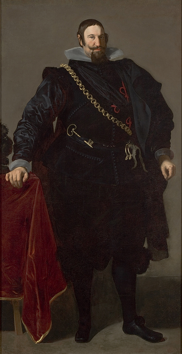 Diego Velázquez. Retrato del Conde-Duque de Olivares. 1624. Museo de Sao Paolo.