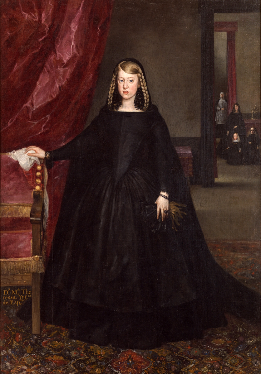 Martinez del Mazo. Margarita de Austria. 1665-1666. Museo Nacional del Prado.