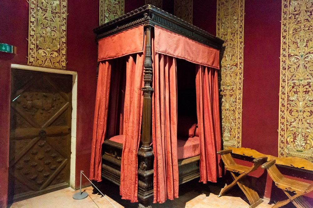 Lecho del primer gentilhombre en la habitación  de Francisco I