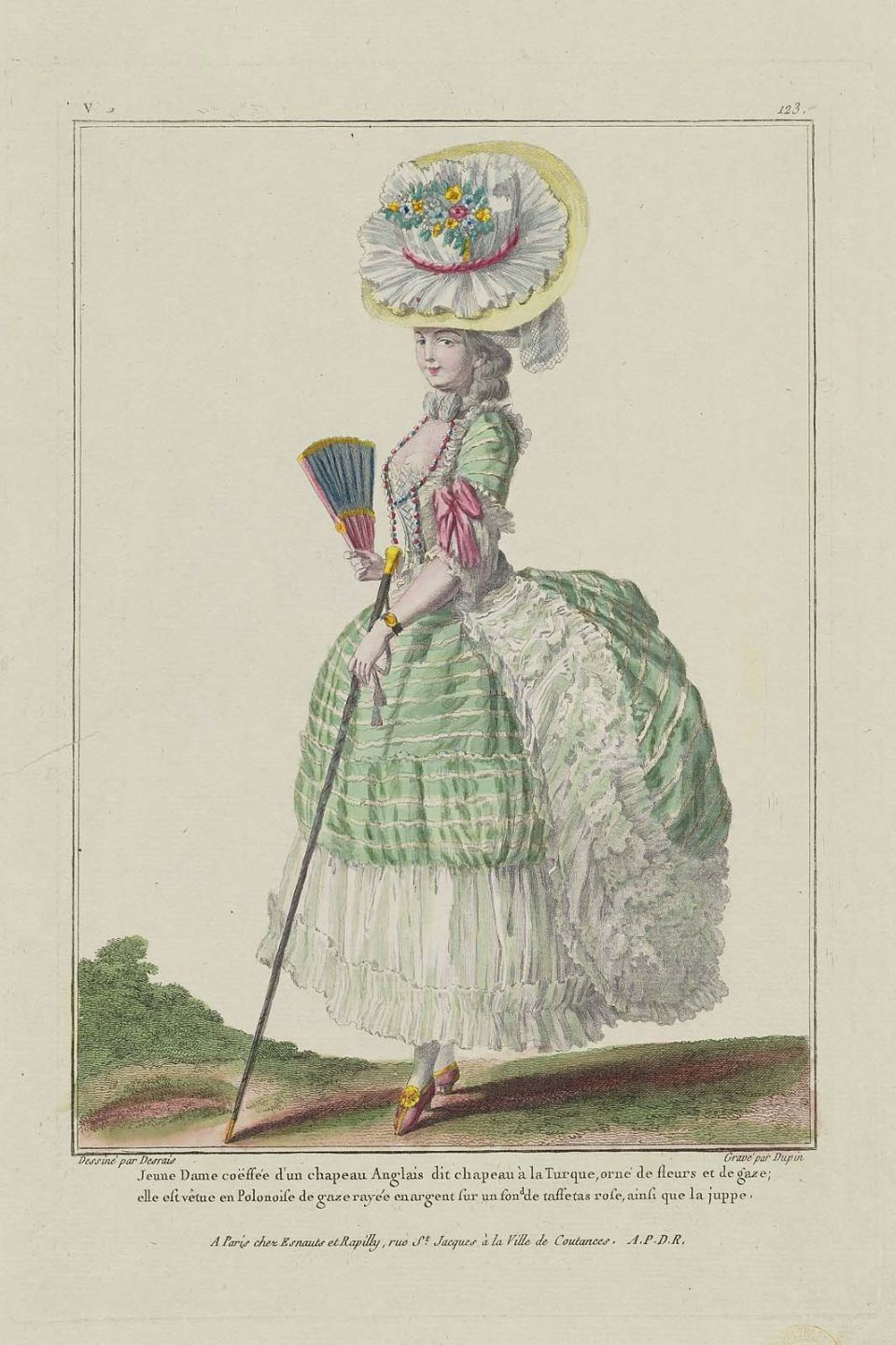 Galerie de Modes et Costumes Français. 1779.