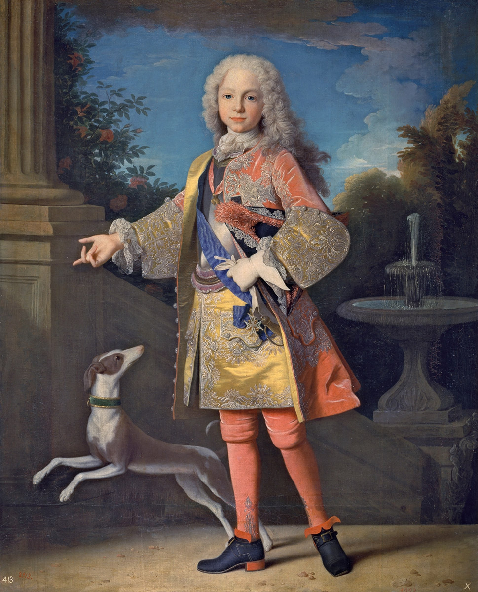 Jean Ranc. Fernando VI niño. Hacia 1723. Museo Nacional de Prado. Madrid.