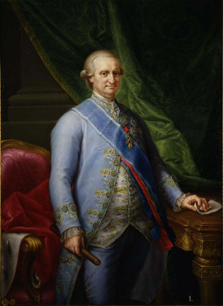 Francisco Bayeu. Carlos IV. 1790. Real Academia de Bellas Artes de San Fernando. Madrid.