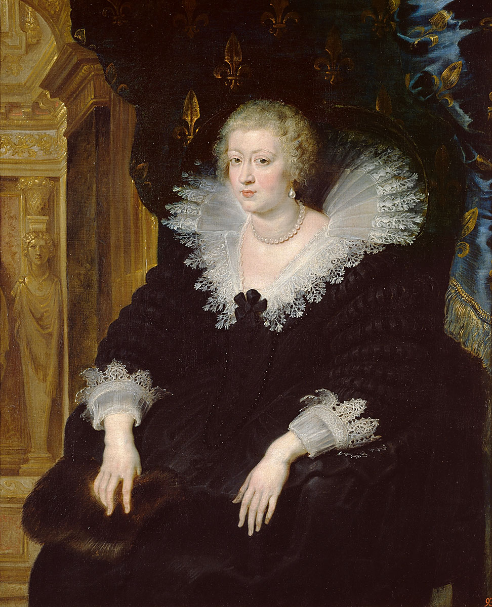 Peter Paul Rubens. Ana de Austria, reina de Francia. Hacia 1622. Museo Nacional del Prado. Madrid.