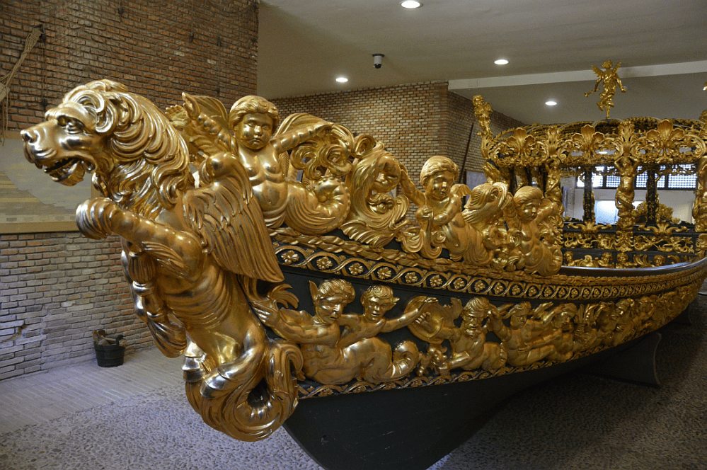 Falúa de Carlos II. Finales del siglo XVII. Museo de Aranjuez.