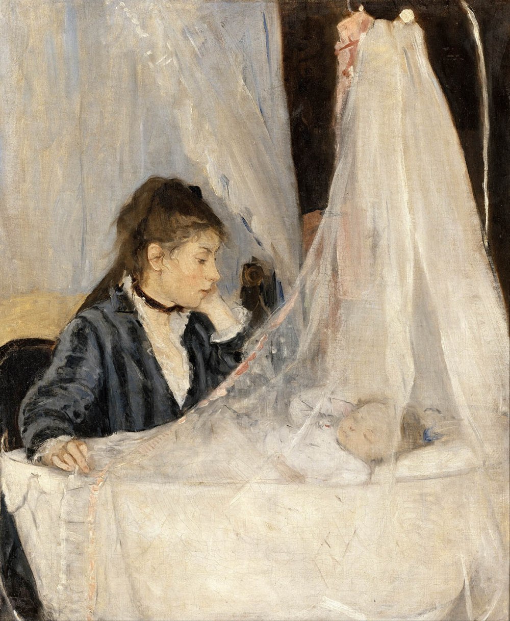 Berthe Morisot. La cuna.1782. Museo d´Orsay. Paris.