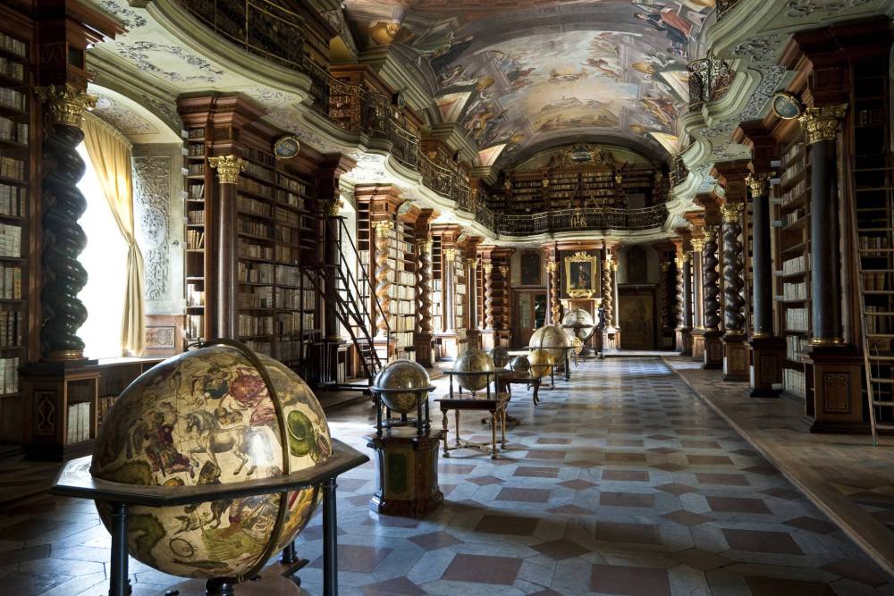 Biblioteca Clementina. 1781-1782. Praga.