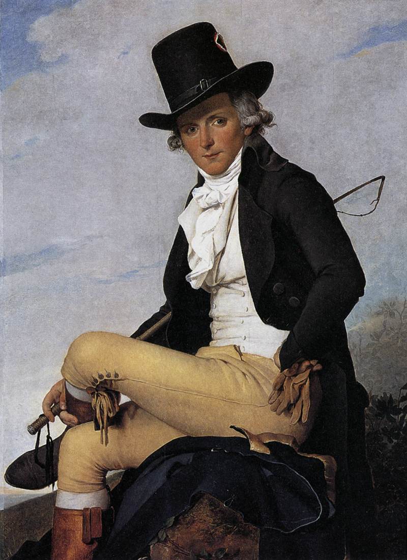 Jacques-Louis David. Pierre Seriziat. 1795. Museo del Louvre. París.