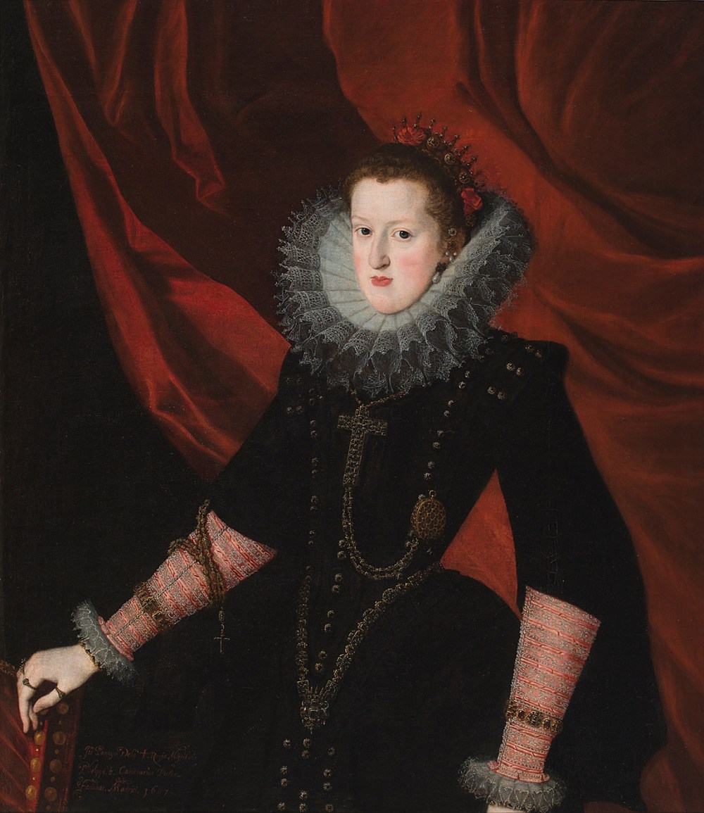 Juan Pantoja de la Cruz. Margarita de Austria, reina de España.1607. Museo Nacional del Prado. Madrid.