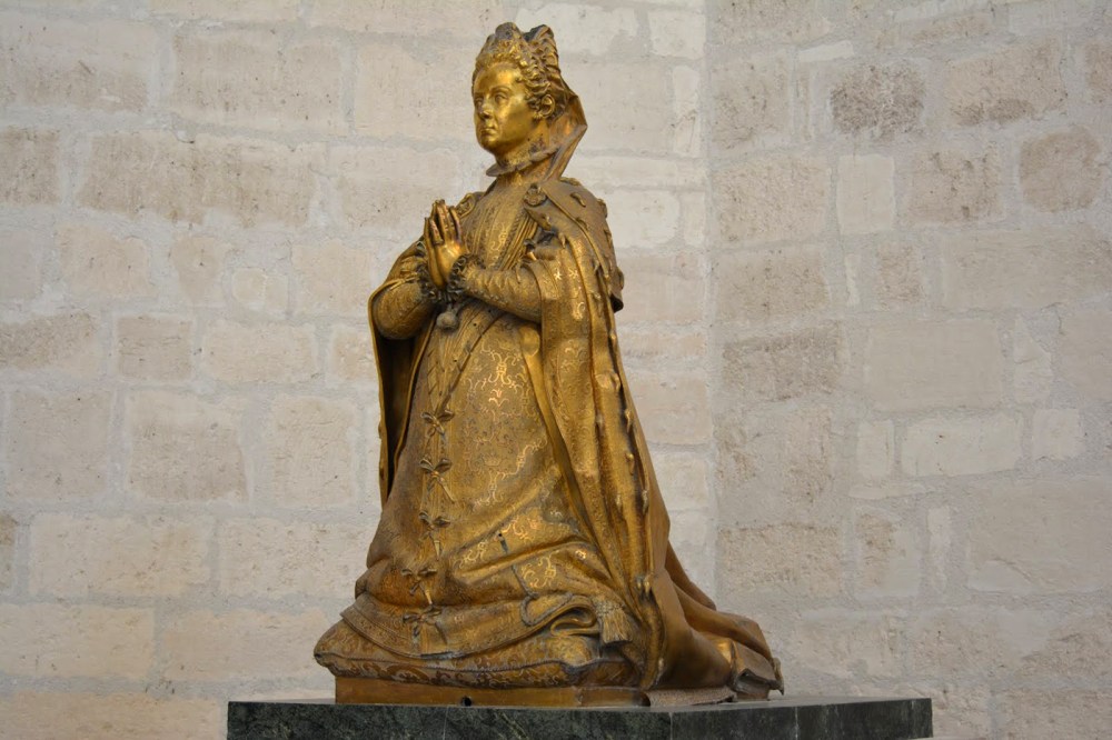 Pompeo Leoni. Estatua orante de la Duquesa de Lerma. 1601-1608. Museo Nacional de Escultura, Valladolid