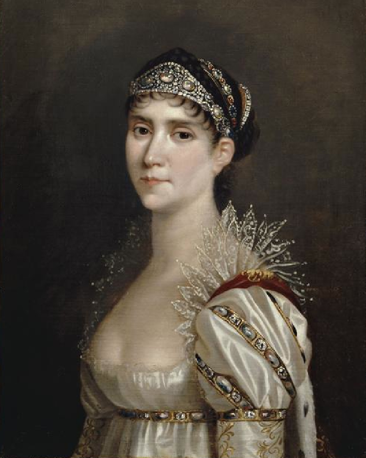 Robert Lefevre. Retrato de Josefina. Hacia 1805. Chateâux de Malmaison et Bois-Preau. Francia.