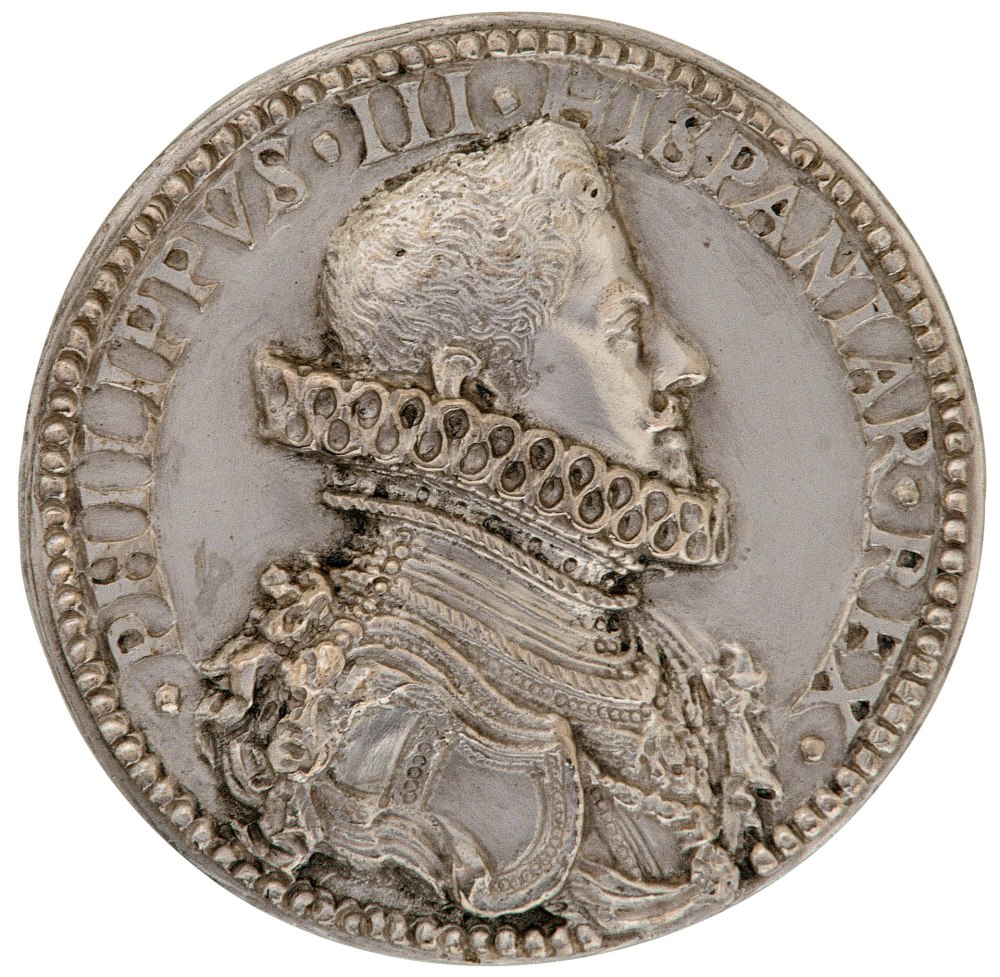 Rutilio Gaci. Felipe III, rey de España - Margarita de Austria. 1609. Museo Nacional del Prado. Madrid.