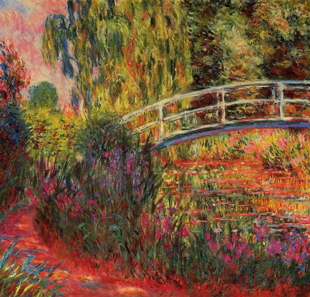 Claude Monet. El estanque de nenúfares. 1900. Museo de Bellas Artes. Boston.