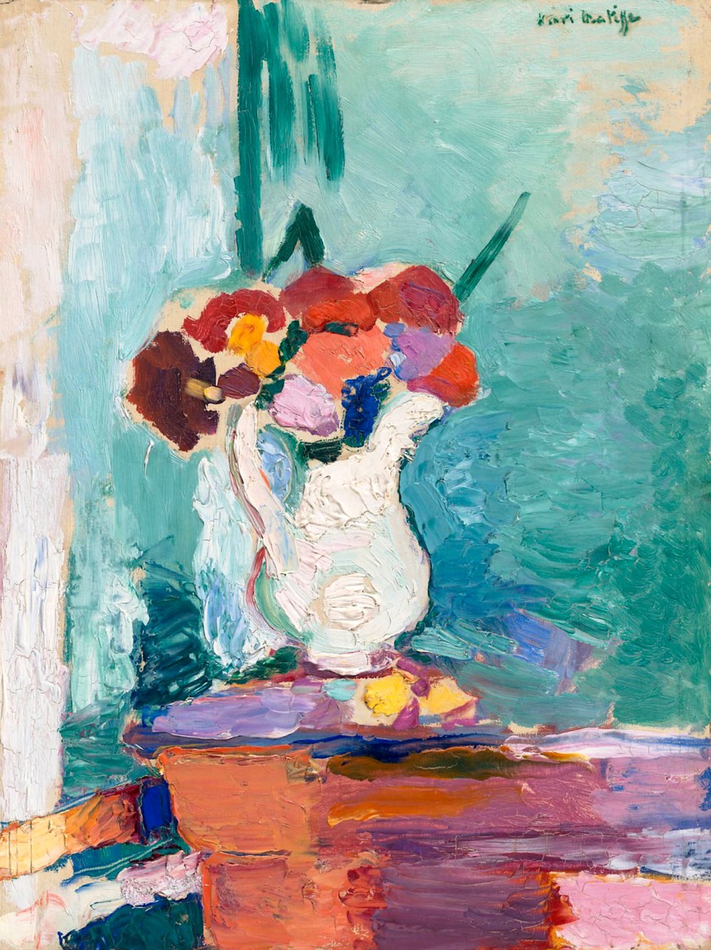 Henri-Emile Matisse. Flores. 1907. National Gallery of Art. Washington.