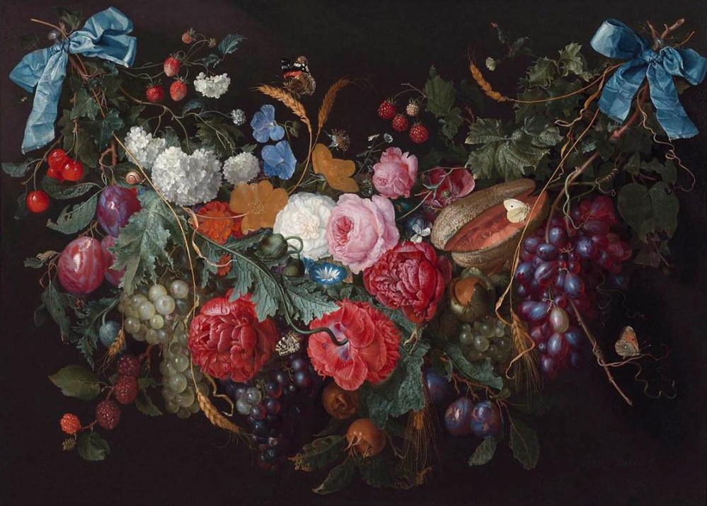 Jacob van Walscapelle. Un botín de flores. Hacia 1670. Colección particular.