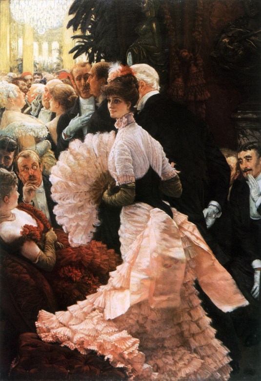 James Tissot. Una mujer ambiciosa. 1883-1885. Albright–Knox Art Gallery. Buffalo.