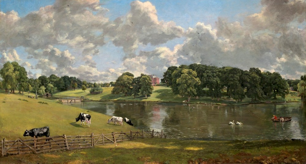 John Constable. Wivenhoe Park, Essex. 1816. National Gallery. Washington.