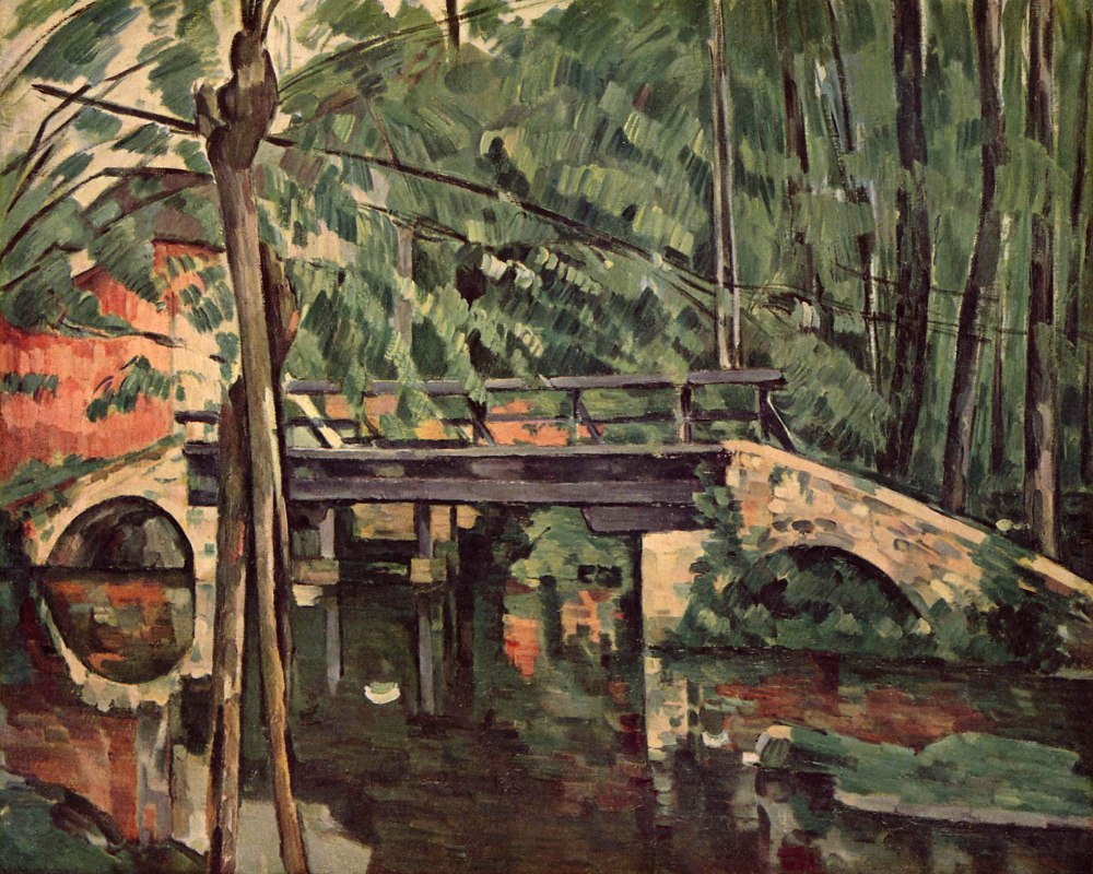 Paul Cézanne. Puente de Maincy. Hacia 1879. Musée d´Orsay. París.