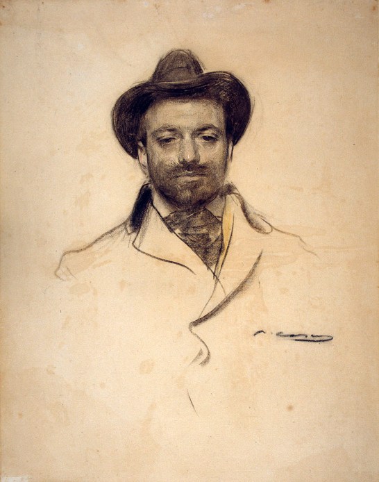 Ramon Casas. Jose María Sert. Hacia 1904. Museo Nacional de Arte de Cataluña. Barcelona