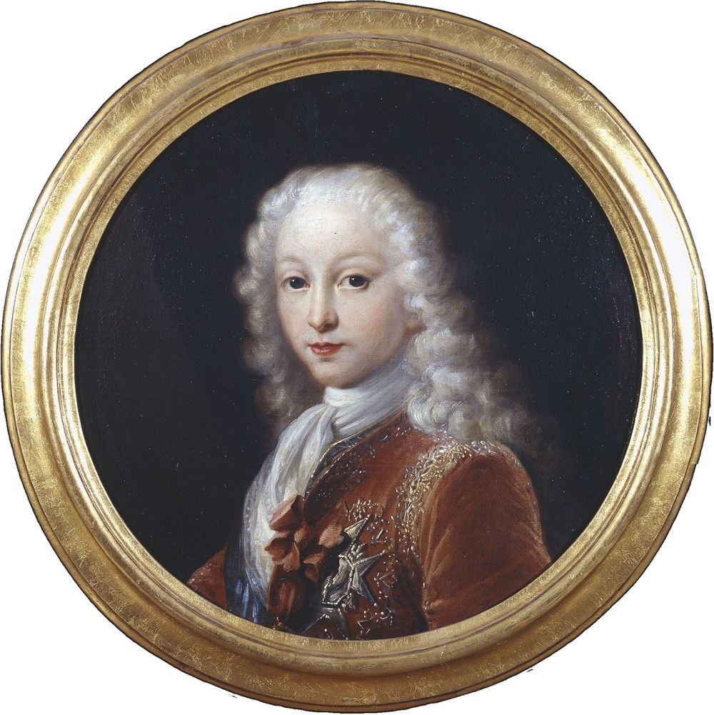 Miguel Jacinto Meléndez. Don Carlos de Borbón. 1727. Biblioteca Nacional de España. Madrid.