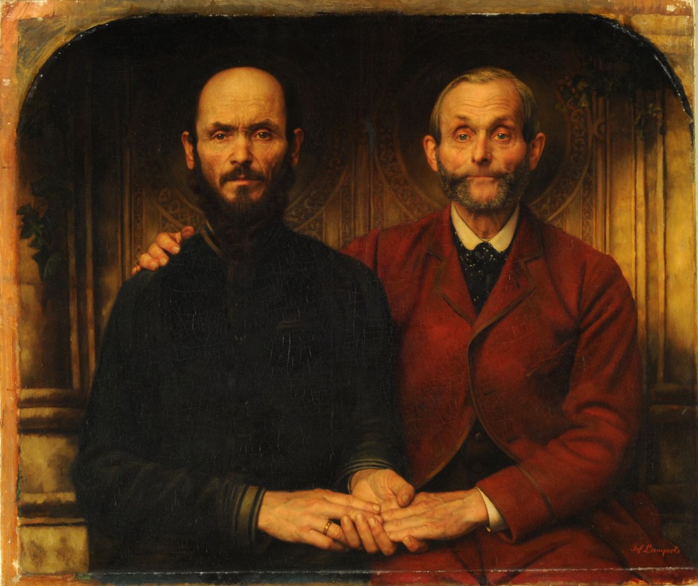 Jef Leempoels. Amistad. 1896. Museo Nacional de Bellas Artes. Buenos Aires.