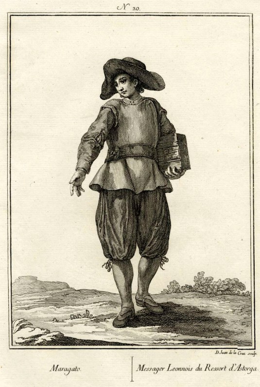 Juan de la Cruz Cano y Olmedilla. Maragato. 1777. Museo Británico. Londres.