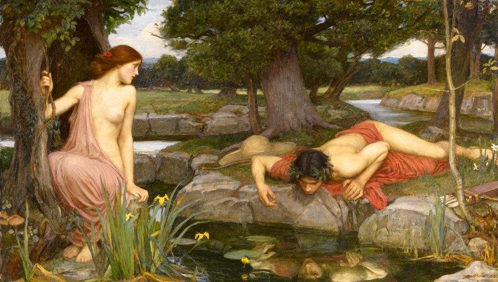 John William Waterhouse. Eco y Narciso. 1903. Walker Art Gallery. Liverpool.