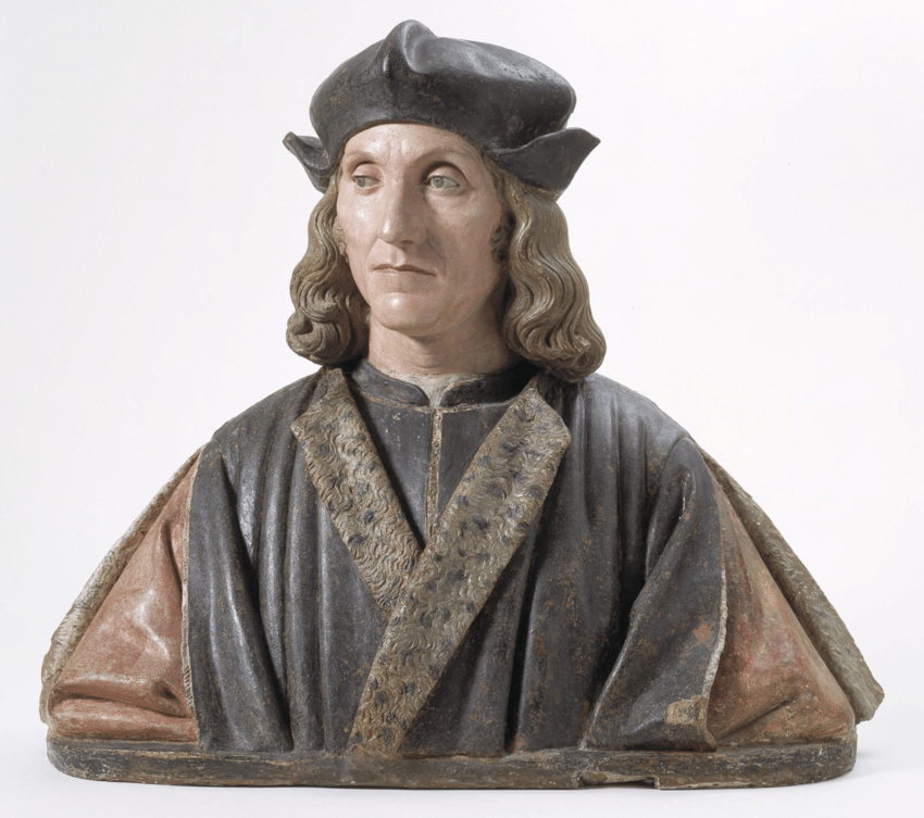Pietro Torrigiano. Retrato de Enrique VII. 1509-1511. Museo Victoria &amp; Albert. Londres.