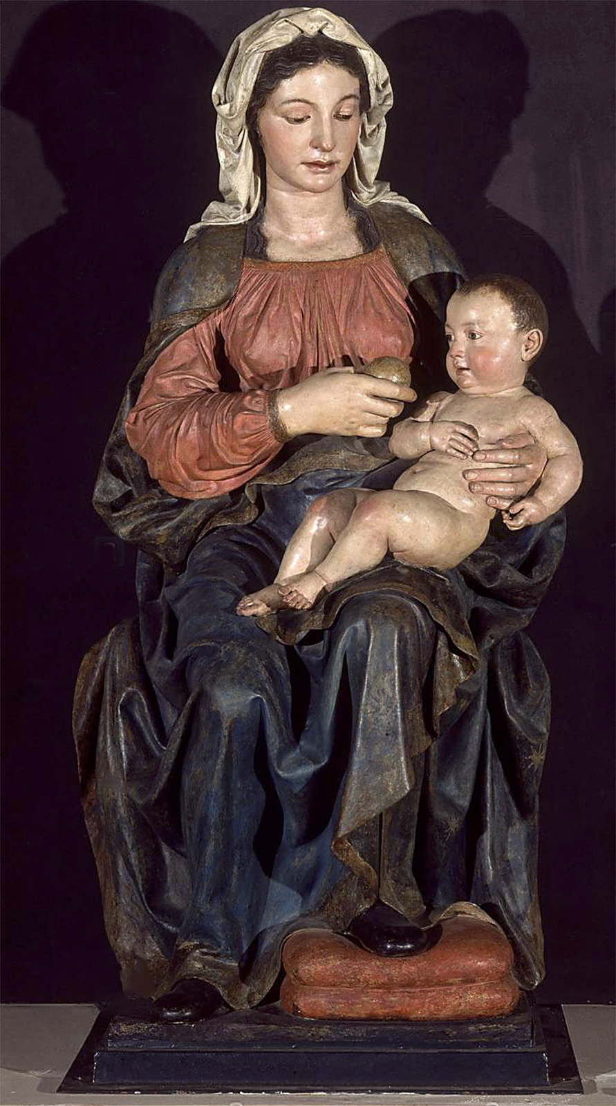 Pietro Torrigiano. Virgen de Belén. Hacia 1525. Museo de Bellas Artes de Sevilla.