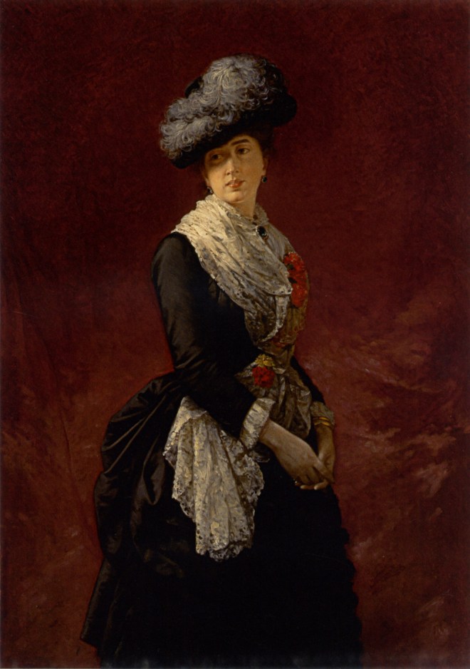 Luis de Madrazo. Retrato de Cecilia de Madrazo. 1880. Colección particular.