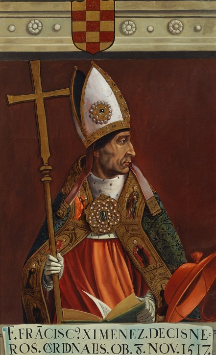 Matías Moreno. El cardenal Francisco Jiménez de Cisneros. Hacia 1878. Museo Nacional del Prado. Madrid.