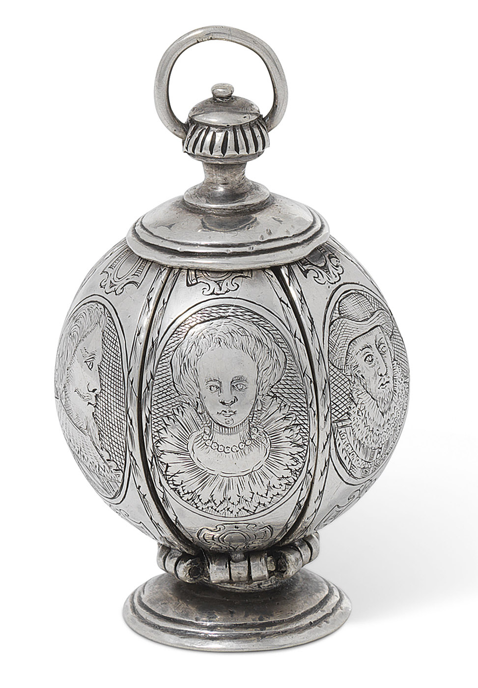 Poma de olor. Inglaterra. Principios del siglo XVII. Colección particular.