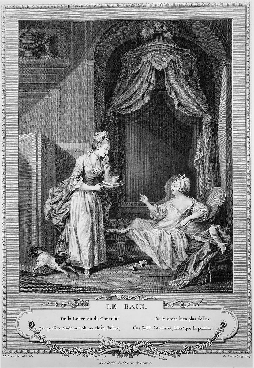 Sigmond Freudeberg. EL baño. 1774. Metropolitan Museum. Nueva York.