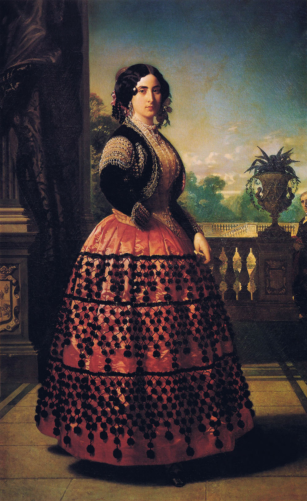 Federico de Madrazo. Ángela Pérez de Barradas y Fernández de Córdoba, duquesa de Medinacelli.1854. Palacio de las Dueñas. Sevilla.