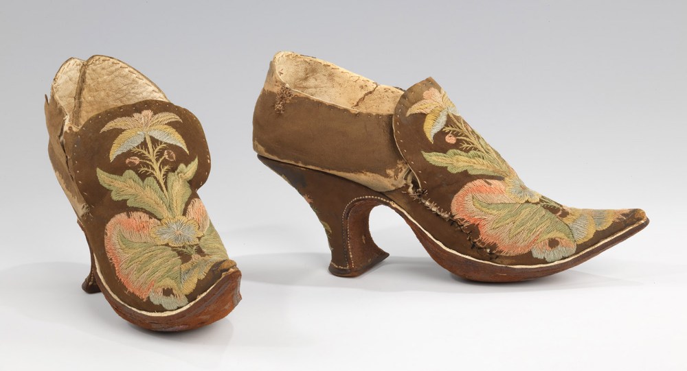 Zapatos. Europa. 1690-1710. Metropolitan Museum. Nueva York