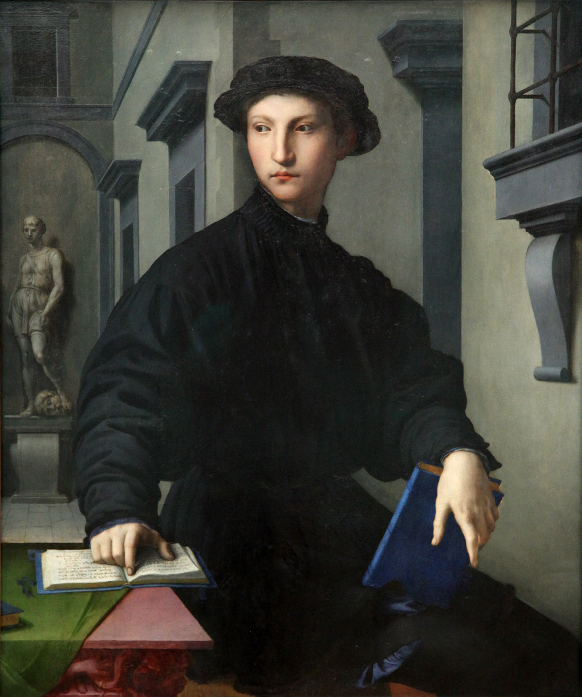 Bronzino. Ugolino Martelli. 1536-1540. Gemäldegalerie. Berlín.