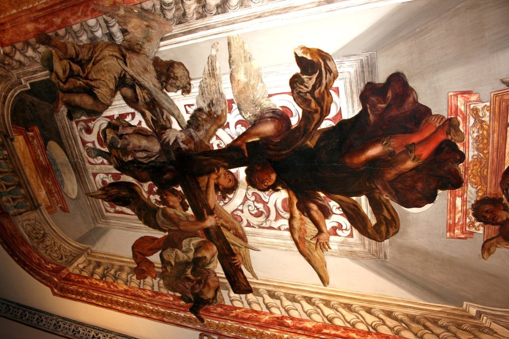 Juan de Valdés Leal. Bóveda de la sacristía de la iglesia del Hospital de los Venerables. 1689. Sevilla.