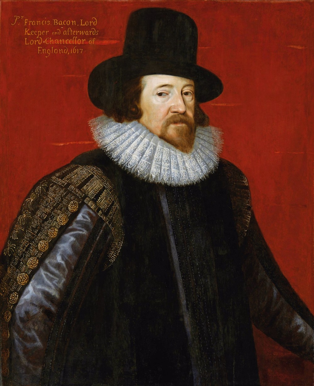 Paul van Somer. Retrato de Francis Bacon.1617. Palacio de la Isla. Varsovia.