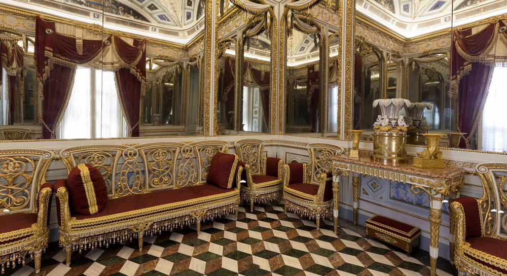 Salón de los espejos. Palacio Real. Aranjuez.